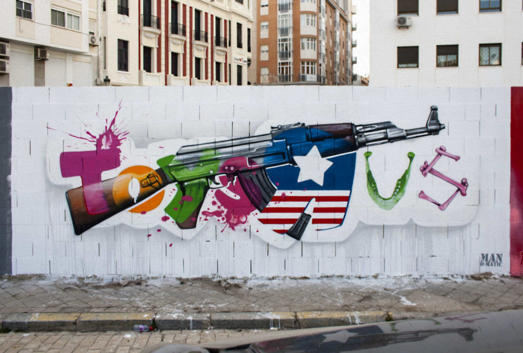graffitis en España