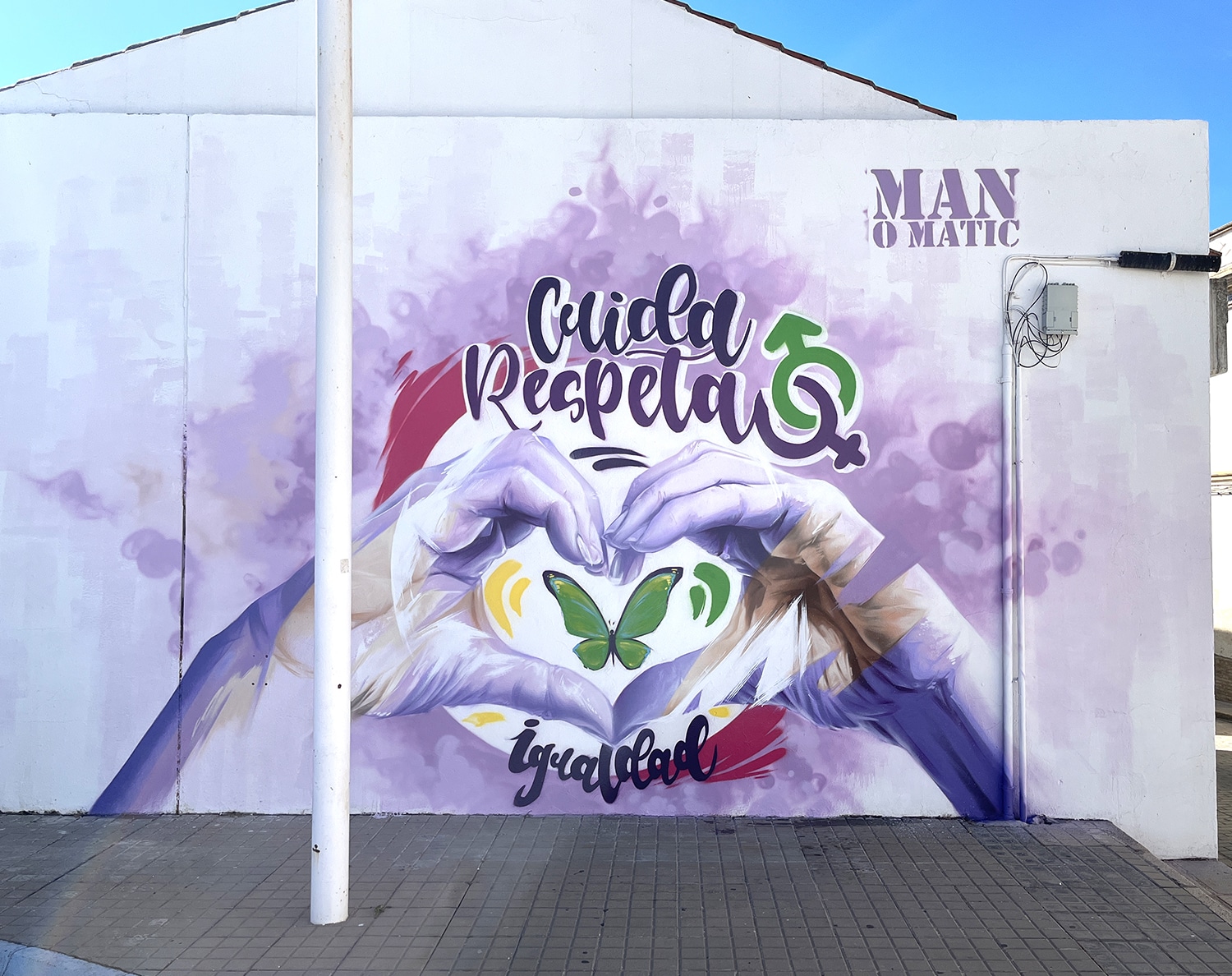 graffiti Villanueva de los Castillejos Huelva