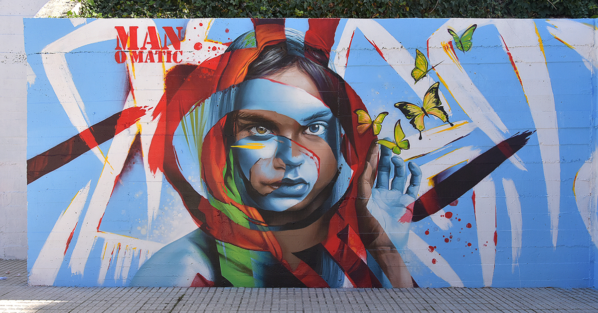 Arte urbano y el graffiti en espacios educativos - Manomatic Estudio